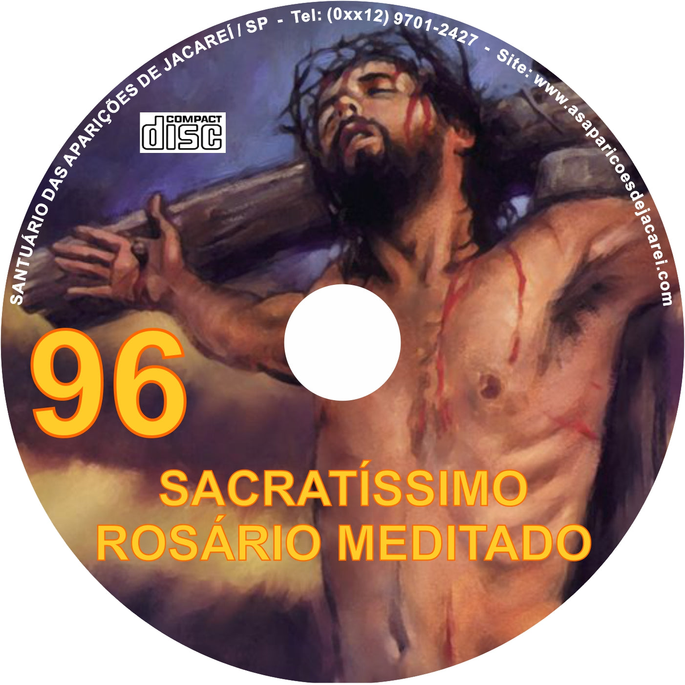 CD Rosário Meditado 096 CD Rosário Meditado 096